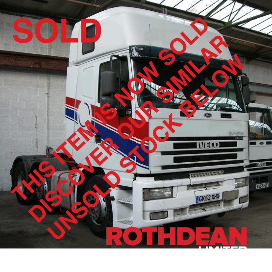 2002 IVECO EUROSTAR CURSOR in 6x2 Tractor Units