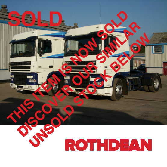 2004 DAF XF95430 in 4x2 Tractor Units