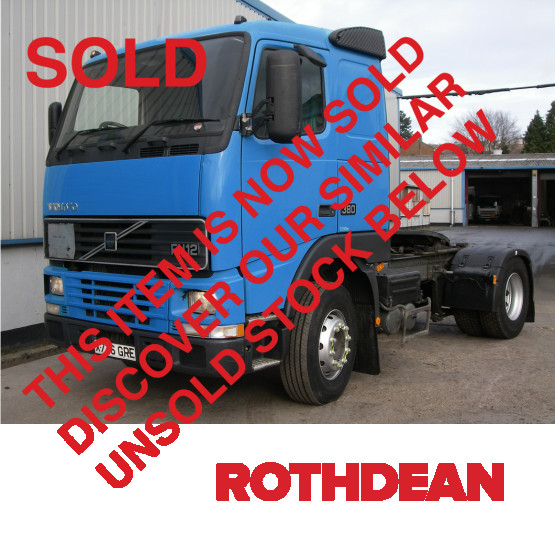 2001 VOLVO FH12-380 in 4x2 Tractor Units