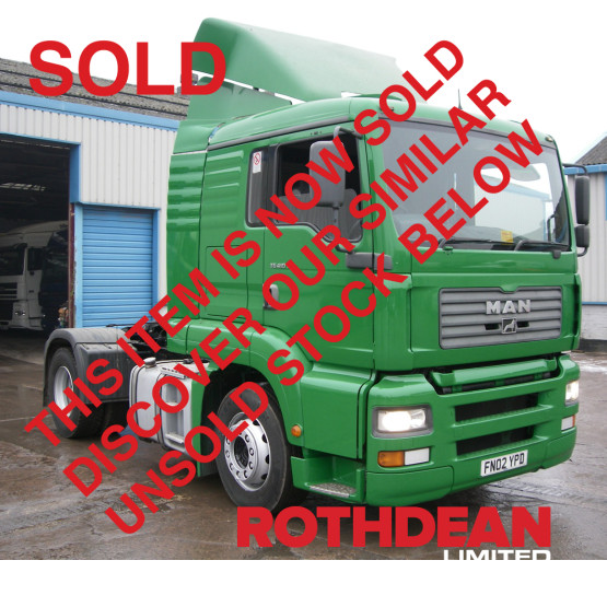 2002 MAN TG410A in 4x2 Tractor Units