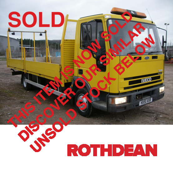 2002 IVECO CARGO TECTOR 75E17 in Flatbed/Beavertail Rigid Vehicles