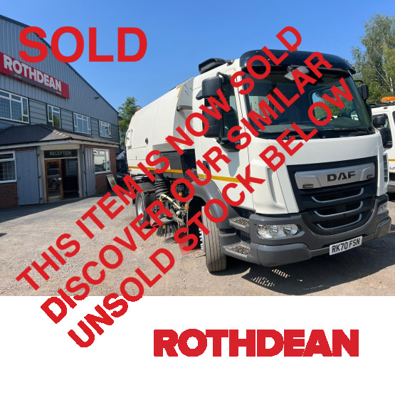 2021 DAF LF230 ROAD SWEEPER in Truck Mounted Sweepers