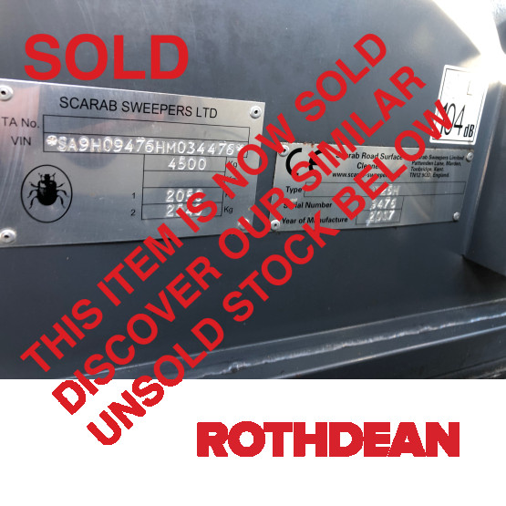 2017 SCARAB M25H in Compact Sweepers