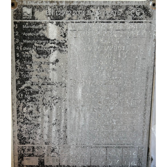 2007 WHALE STAINLESS STEEL WASTE TANKER in Vacuum Tankers Trailers