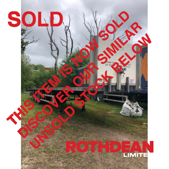2007 SDC FLAT- CUT DOWN CURTAIN SIDER in Flat Trailers Trailers