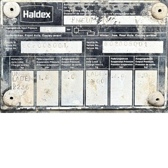 1994 SDC / VALLELEY  in Vacuum Tankers Trailers