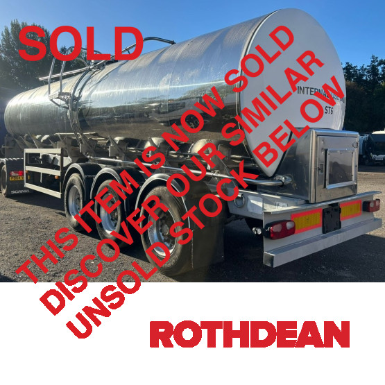 1997 CRANE FREHAUF FOOD TANKER in Food & Chemical Tankers Trailers