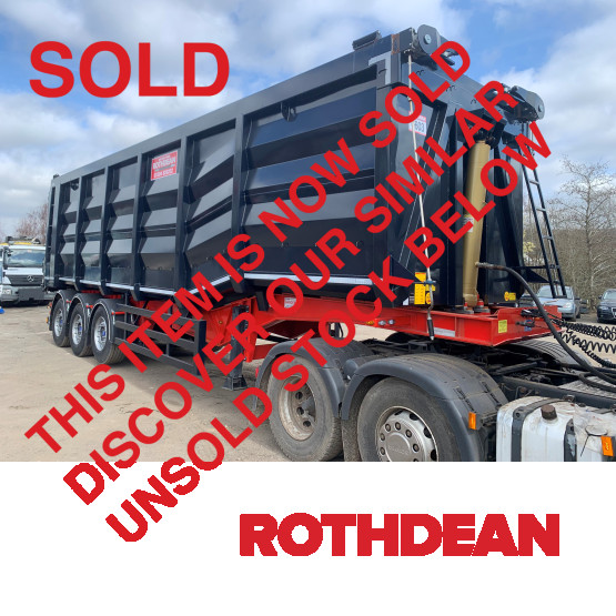 2021 Rothdean 76yd JOST DISC STEP in Tipper Trailers Trailers