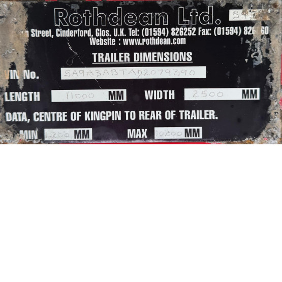 2013 Rothdean BULK TIPPER in Tipper Trailers Trailers