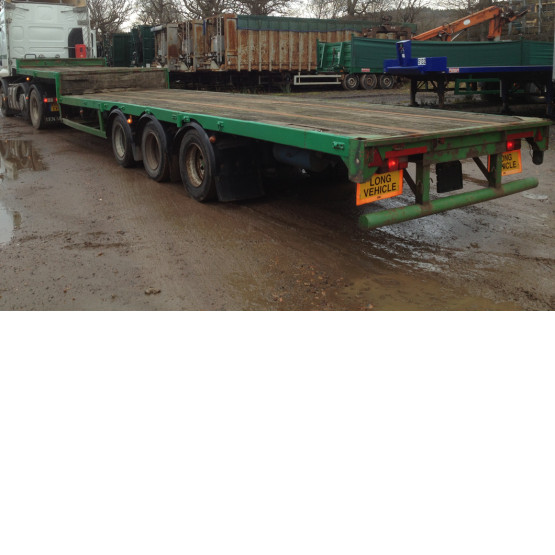 1992 REED TRAILER CO FLATBED in Flat Trailers Trailers