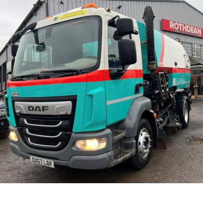 2018 DAF LF230 ROAD SWEEPER