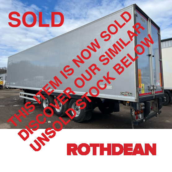2012 CHEREAU REFRIGERATED TRAILER in Refrigerated (Fridge) Trailers