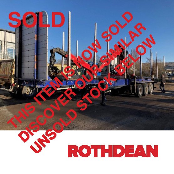 2011 DENNISON LOG / TIMBER TRAILER in Flat Trailers Trailers