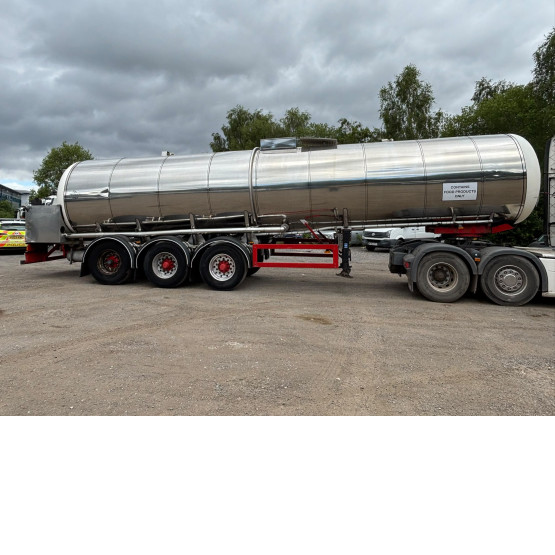 2002 Feldbinder FOOD TANKER in Food & Chemical Tankers Trailers