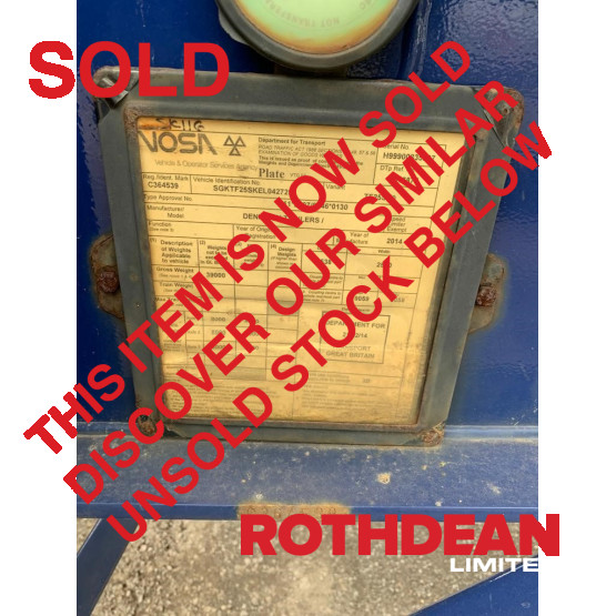 2014 DENNISON ISO TANK CARRIER in Skeletal Trailers Trailers