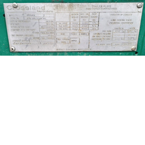 2006 Crossland  in Vacuum Tankers Trailers