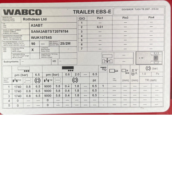 2026 Rothdean Steel Tipper in Tipper Trailers Trailers