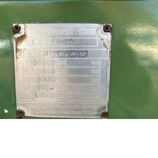 2000 MAGYAR  in Food & Chemical Tankers Trailers