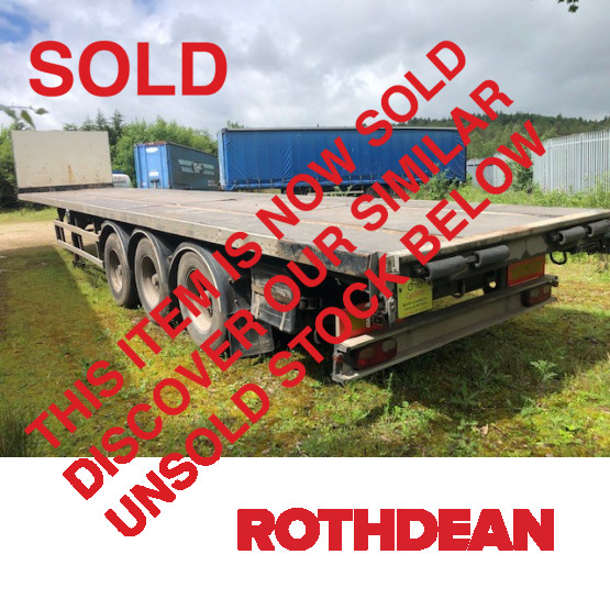 2007 SDC FLAT- CUT DOWN CURTAIN SIDER in Flat Trailers Trailers