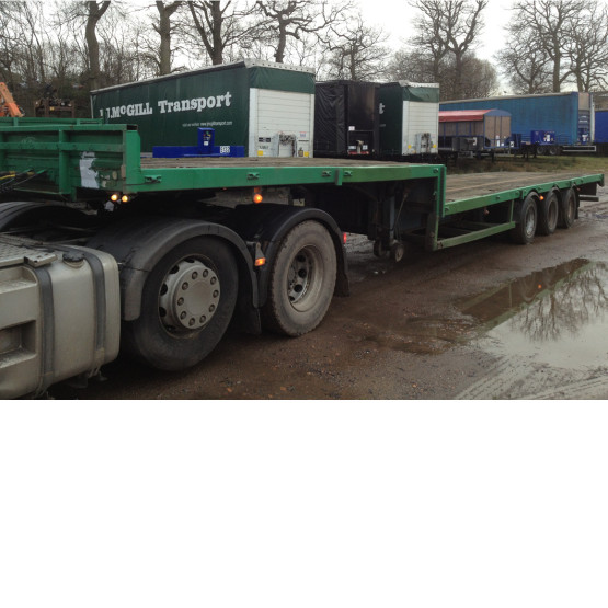 1992 REED TRAILER CO FLATBED in Flat Trailers Trailers