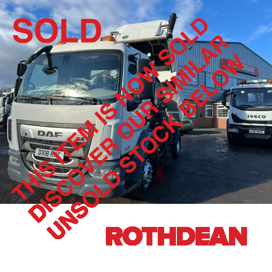2018 DAF LF230 ROAD SWEEPER in Truck Mounted Sweepers