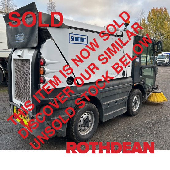 2018 SCHMIDT SWINGO 200+ ROAD SWEEPER in Compact Sweepers