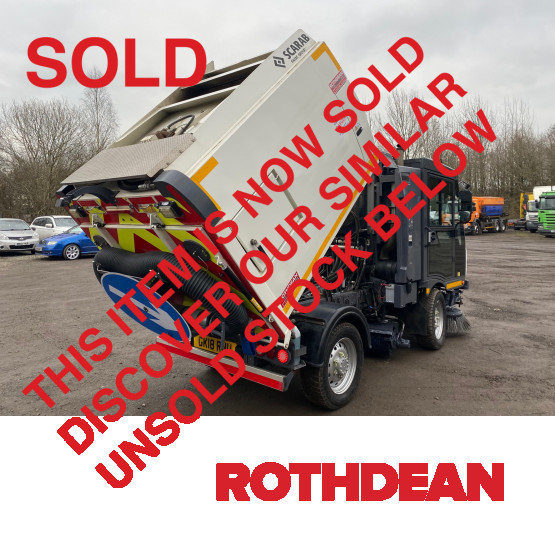 2018 SCARAB M25H in Compact Sweepers