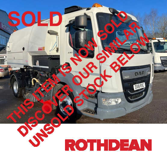 2018 DAF LF230 ROAD SWEEPER in Truck Mounted Sweepers